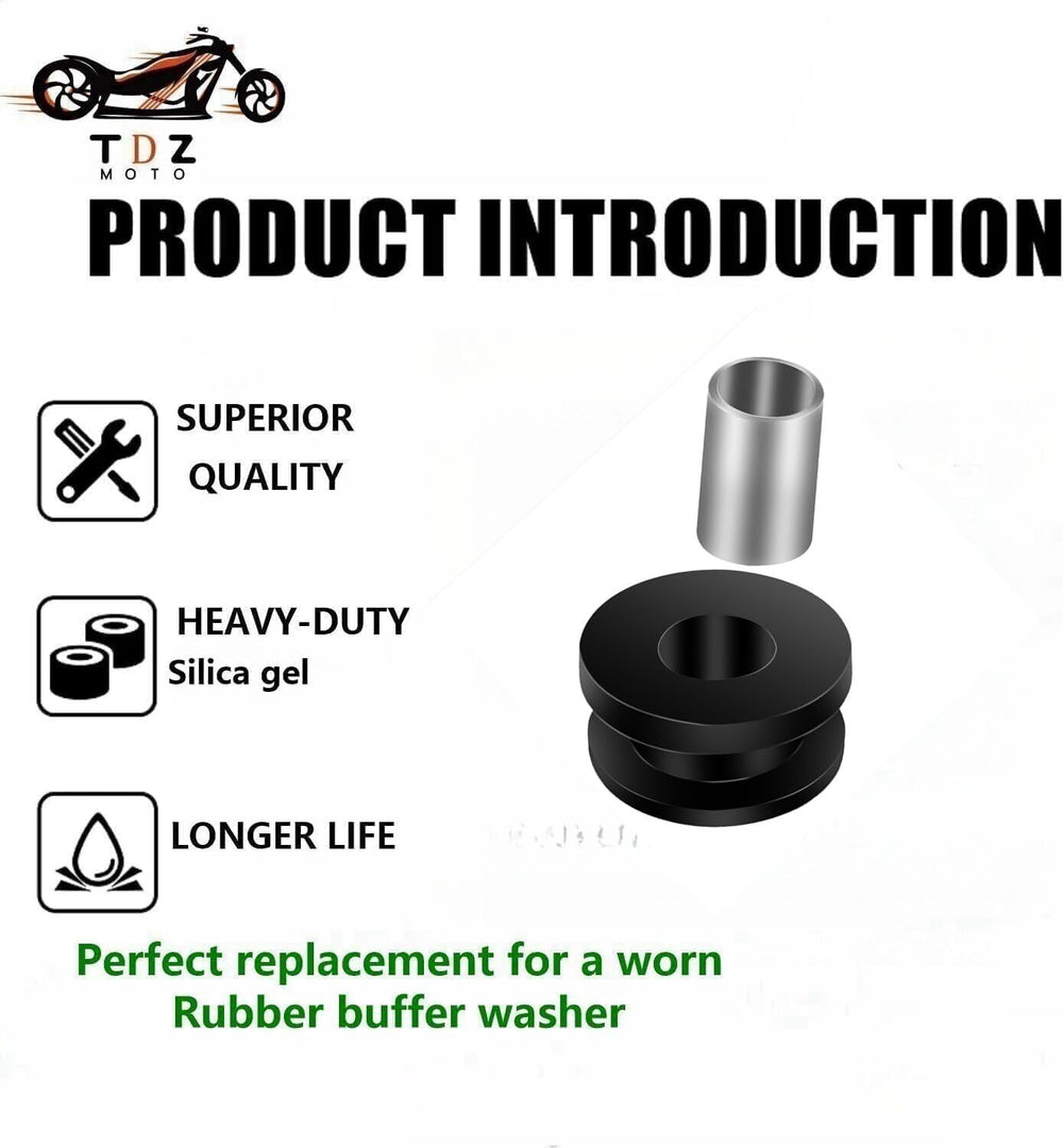 TDZ 8mm bolt compatibility grommets support universal mounting