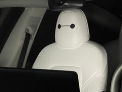 Generic Tesla seat decals compatible with most VR headsets for immersive setups.