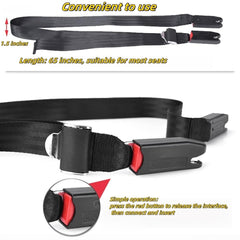 Generic universal ISOFIX protector with durable padding for added stability.