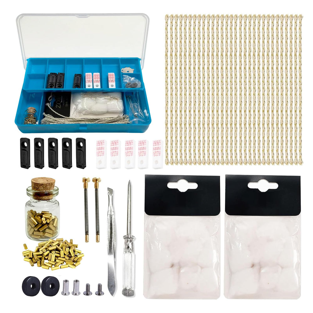 Generic Universal Lighter Repair Kit contents with spare parts for quick maintenance