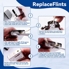 Generic Universal Lighter Repair Kit igniter repair wrench included for adjustments