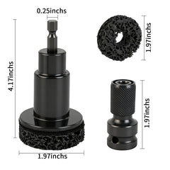 Generic Wheel Hub Cleaning Tool ABS housing close-up highlighting durability