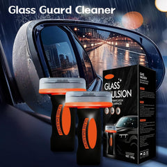 Generic Windshield treated for clearer driving with reduced streaks.