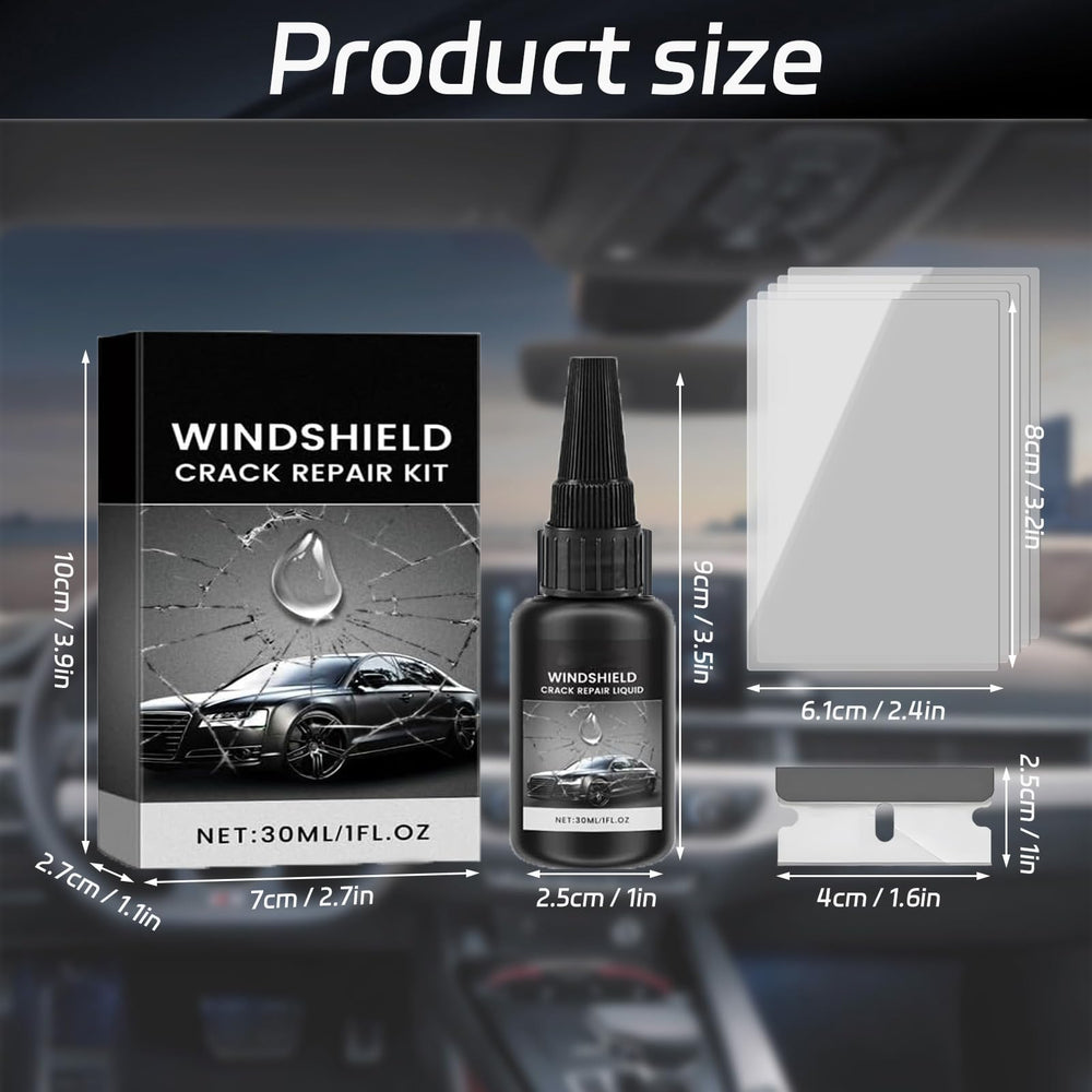 Generic Windshield Repair Kit applicator tool for precise resin application