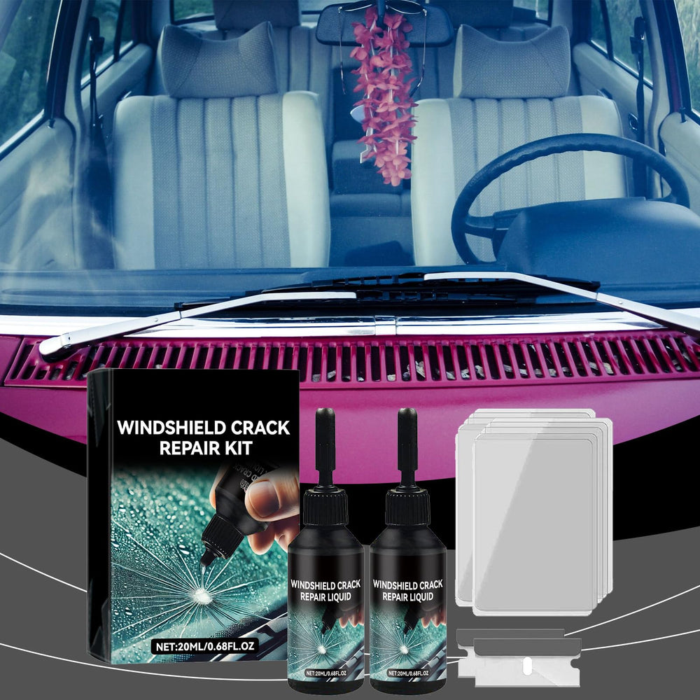 Generic windshield repair kit multi-layer curing technology explained