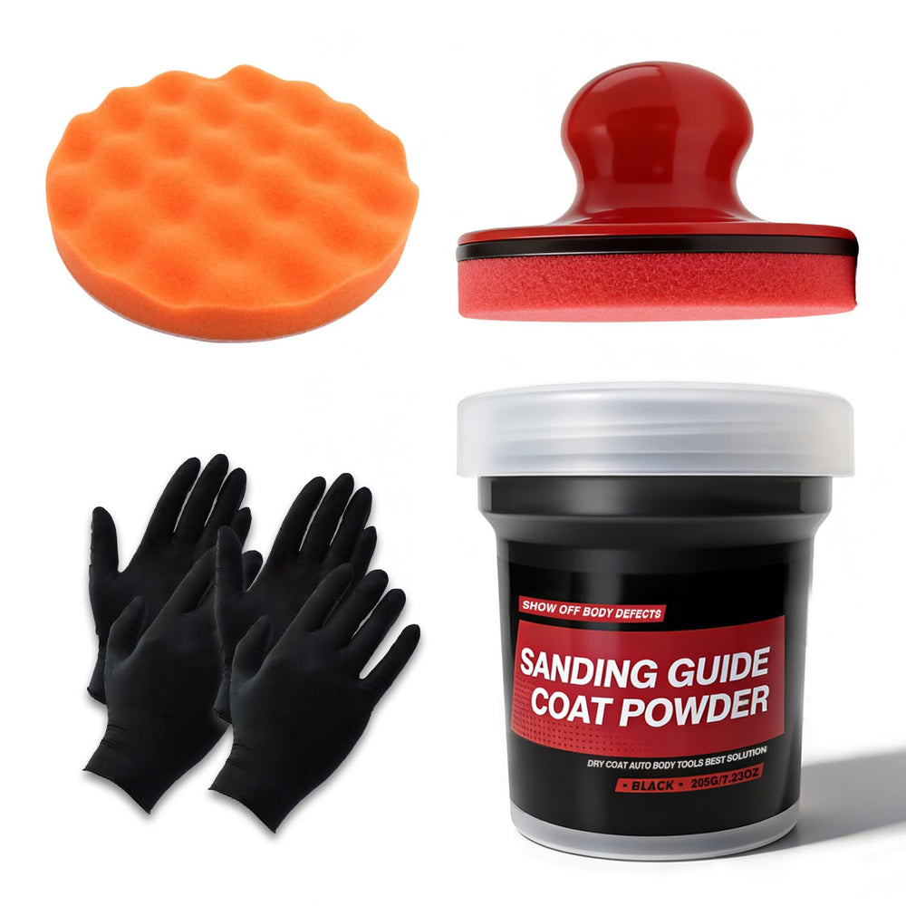GENLEXON dry guide coat set box – all-in-one defect spotting kit.