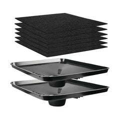 GENNIZZ transmission drain pan with square design for mess-free oil changes