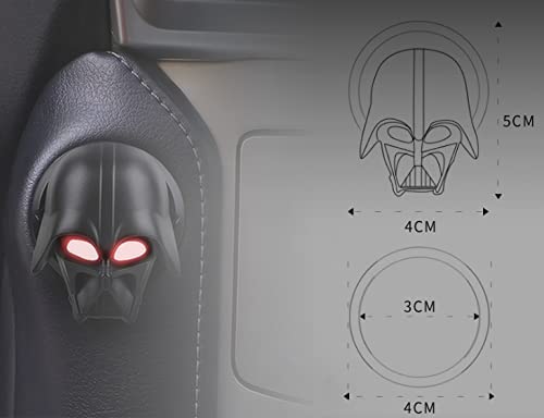 GENORMBRANDT Darth Vader cover close-up showing polished finish and fit.