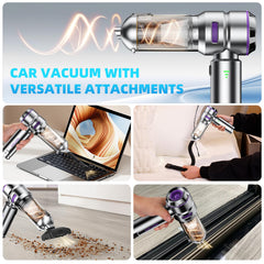 GenTant Mini Vacuum 3-speed settings enabling gentle to deep cleaning