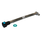 GEPTYERR EFI fuel line for Harley Softail Fat Boy Lo with braided steel for heat resistance.