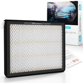 Geraatsch cabin air filter packaging with components and fitment guide