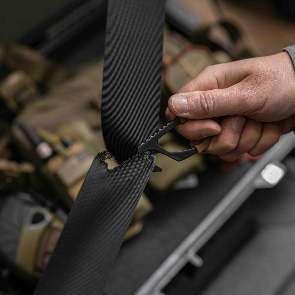 Gerber seatbelt cutter made in USA with Portland craftsmanship