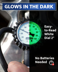 GERCHWAY battery-free inflator works without power for inflating and deflating