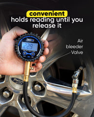 GERCHWAY built-in bleeder valve allows precise pressure release.