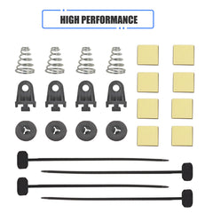 GESEXI 14 Inch Slim Fan wiring kit simplifies power connection.