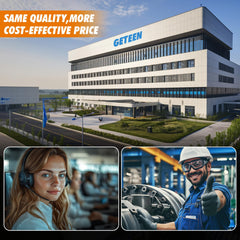 Geteen hitch pins simplify setup and secure retention