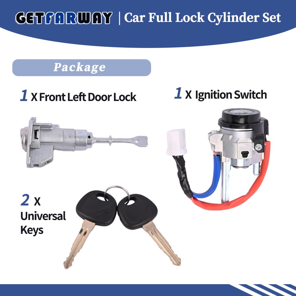 Getfarway Hyundai Elantra universal keys fit multiple cylinders for convenience.