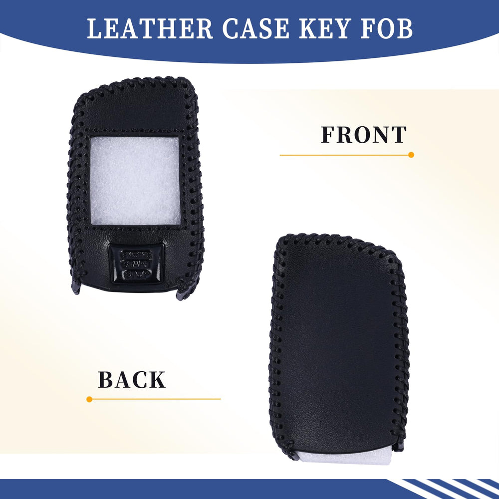 Back view with snug fit and premium leather finish