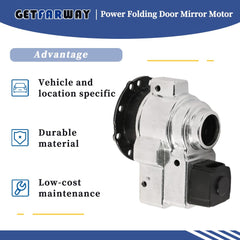 Getfarway Cadillac Escalade folding mirror motor replacement, 2007–2013