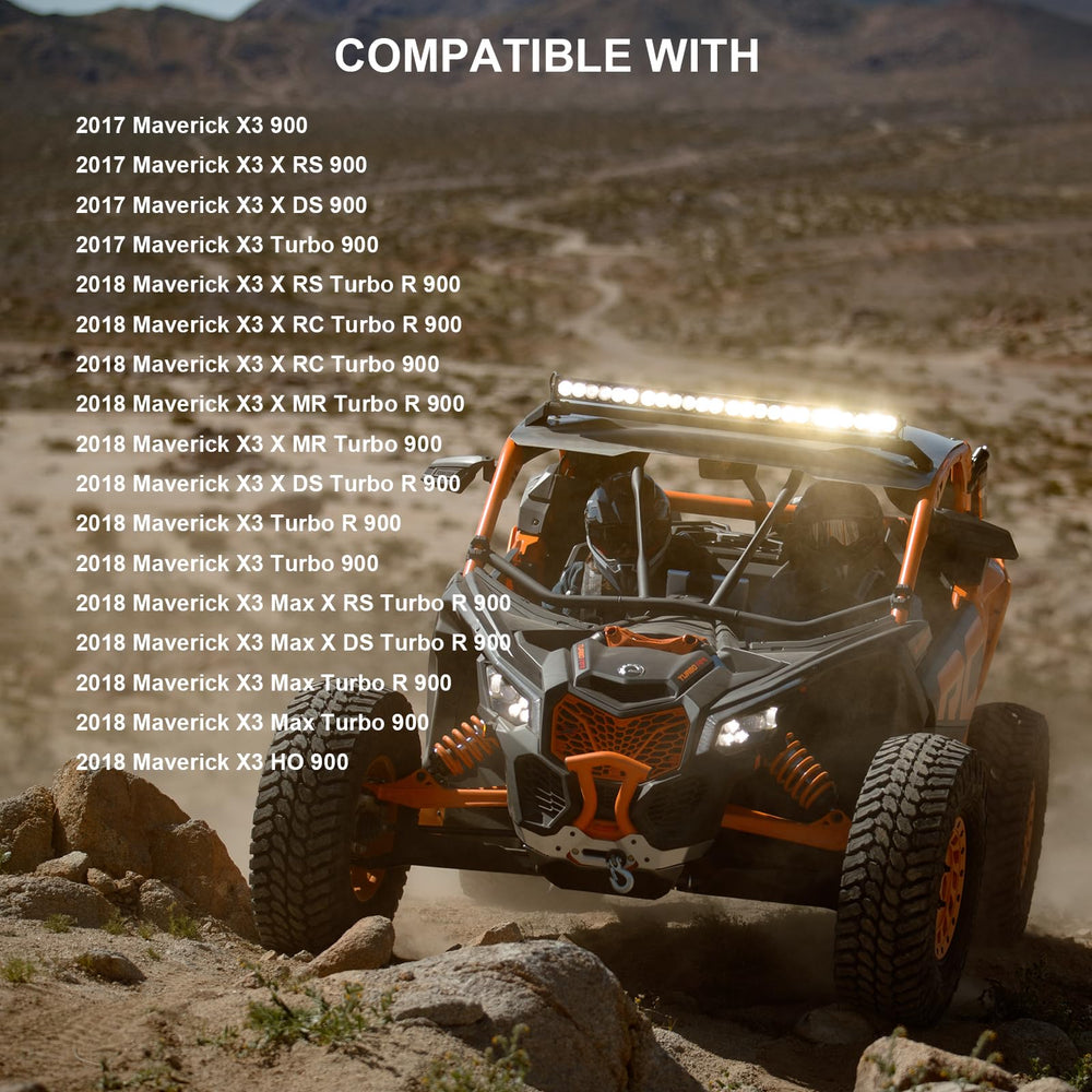 GETOPAUTO air filter for Can-Am Maverick X3 view2 boosts filtration efficiency and longevity