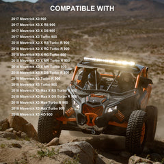 GETOPAUTO air filter for Can-Am Maverick X3 view2 boosts filtration efficiency and longevity