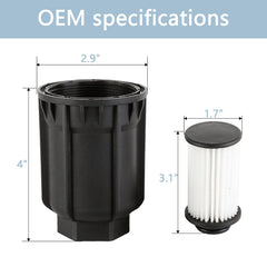GETOPAUTO UF106 packaging – shows included filter and ready-to-install packaging.