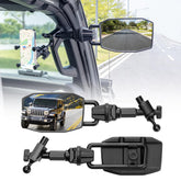 GEVINFA mirror door-off for Jeep Wrangler JL/JLU enhances visibility when doors are removed