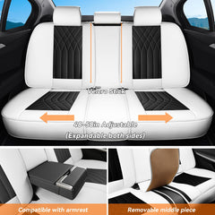 GEZHOUBA rear seat right detail highlights durable wear resistance for busy cabins.