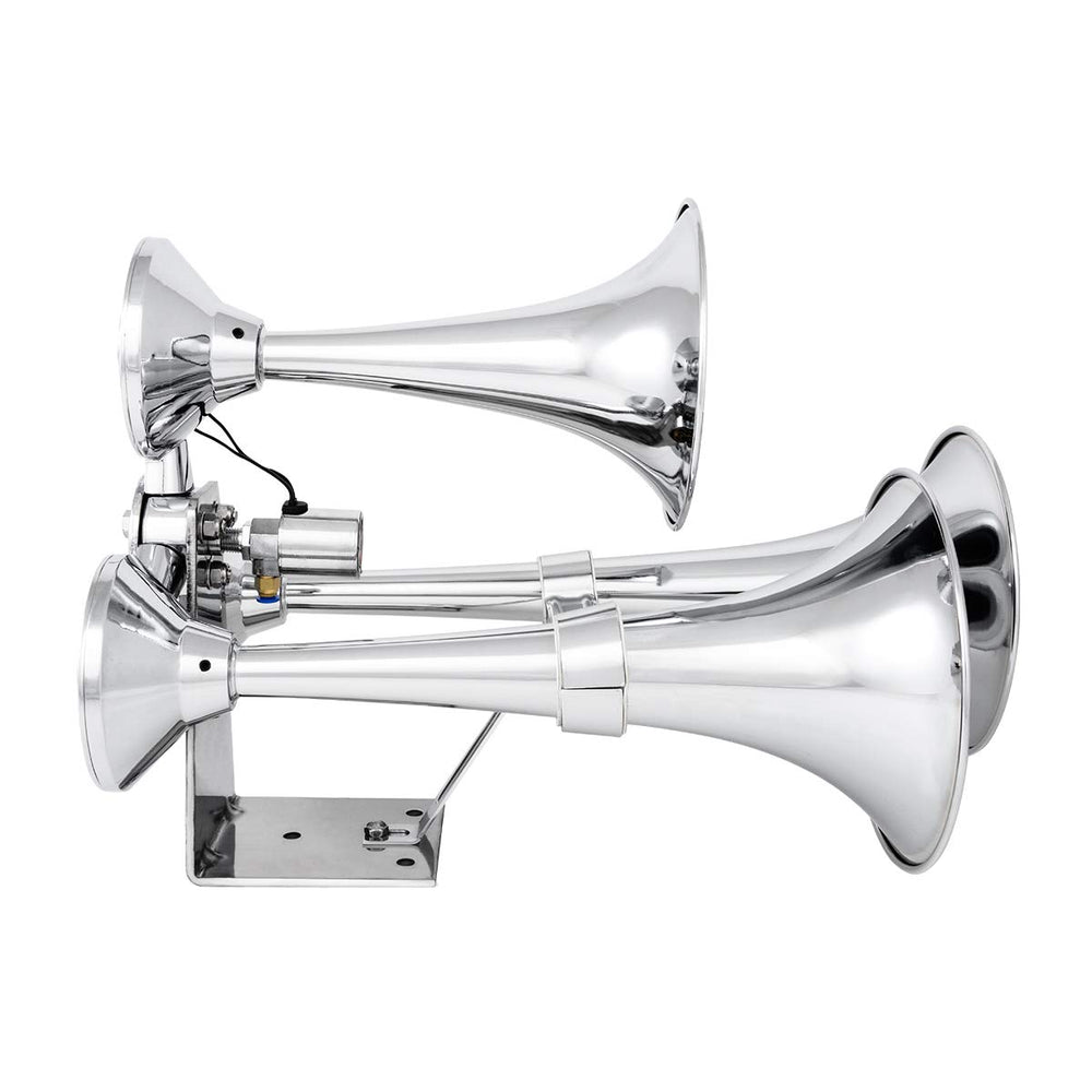 GG Grand General 69991 triple brass trumpets mounted on stainless brackets
