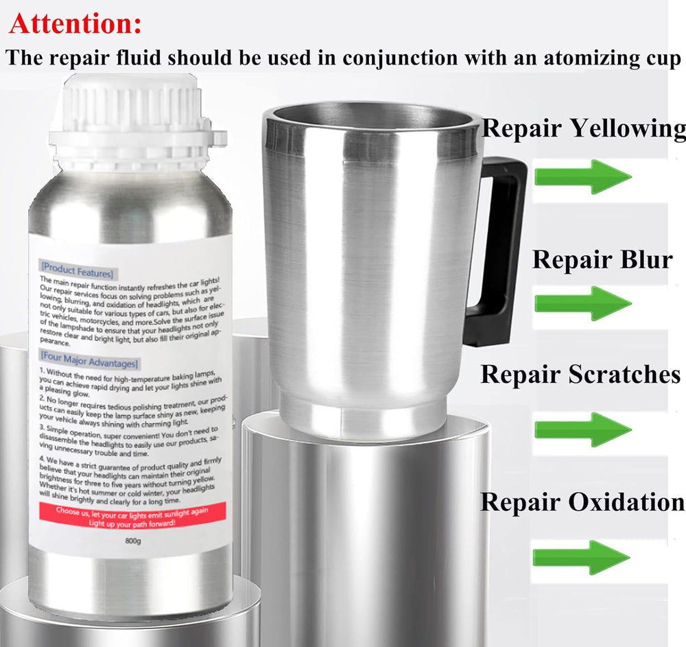 Ghguole 800g bottle cap closeup showing large capacity for multiple treatments