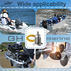 GHmarine compatible with MerCruiser and Chrysler gear drain applications.