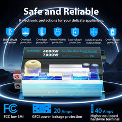 Giandel 4000W inverter suitable for RV and off grid setups