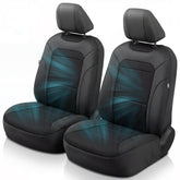 GIANT PANDA air cool mesh seat cover on the front seat enhances airflow for comfortable commutes.