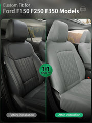 GIANT PANDA back leather protection adds a premium look and easier cleaning.