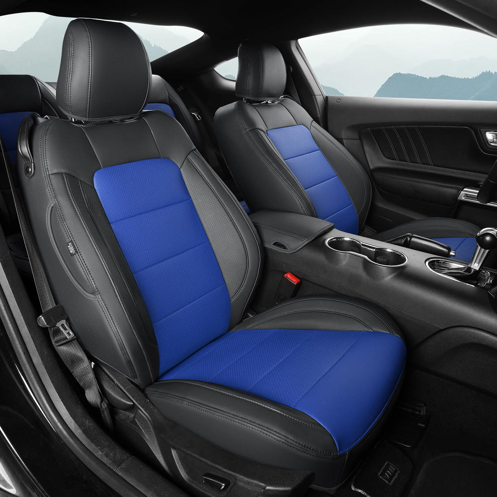 GIANT PANDA Mustang seat covers full set protect original seats from wear and stains
