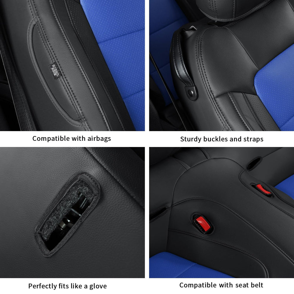 GIANT PANDA perforated cushion design supports heated and cooled seats