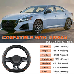 GIANT PANDA D Shape wheel cover Altima Sentra boosts comfort and control.