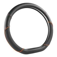GIANT PANDA D Shape wheel cover black-orange-line adds stylish contrast.