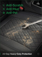 GIANT PANDA durable leatherette resists scratches, spills, and pet claws.