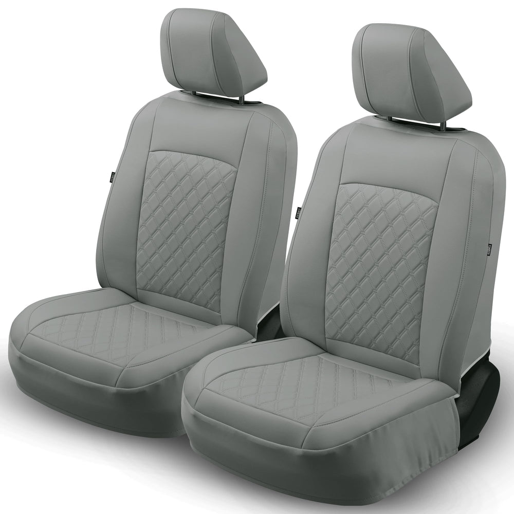 GIANT PANDA front seat cover for Ford F-150 in grey offers a snug fit.