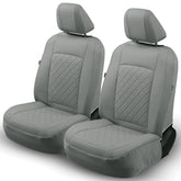 GIANT PANDA front seat cover for Ford F-150 in grey offers a snug fit.