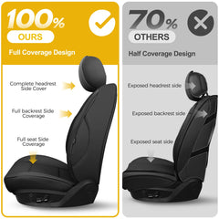 GIANT PANDA interior upgrade seat covers for Mustang Convertible combining style and practicality