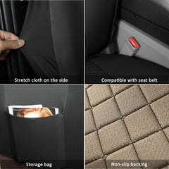 GIANT PANDA Rav4 seat cover with stretch sides flexible fit