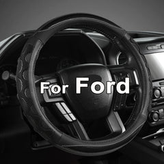 GIANT PANDA steering wheel cover on Ford F-150 fits 16inch wheels, improves grip