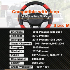 GIANT PANDA steering wheel cover wrapped around wheel—snug installation