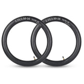 GICOOL 2.25/2.50-16 inner tube pack ready for dirt bike replacements.
