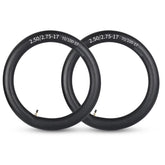 GICOOL 2.50/2.75-17 inner tubes with TR4 valve, two-pack ready for installation