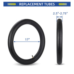 Dirt bike inner tube installation closeup from GICOOL for quick replacement