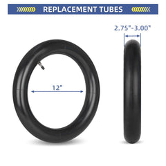GICOOL heavy-duty butyl inner tube offers puncture resistance for off-road riding.