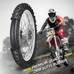 GICOOL TR4 valve stem provides durable inflation and reduced risk of tearing.